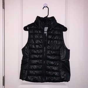 Black Puffer Vest